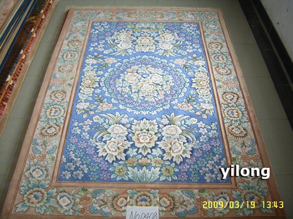 Carved Silk Carpet  