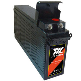 JYC Lead acid narrow size front terminal AGM gel battery 12V 100AH solar gel battery
