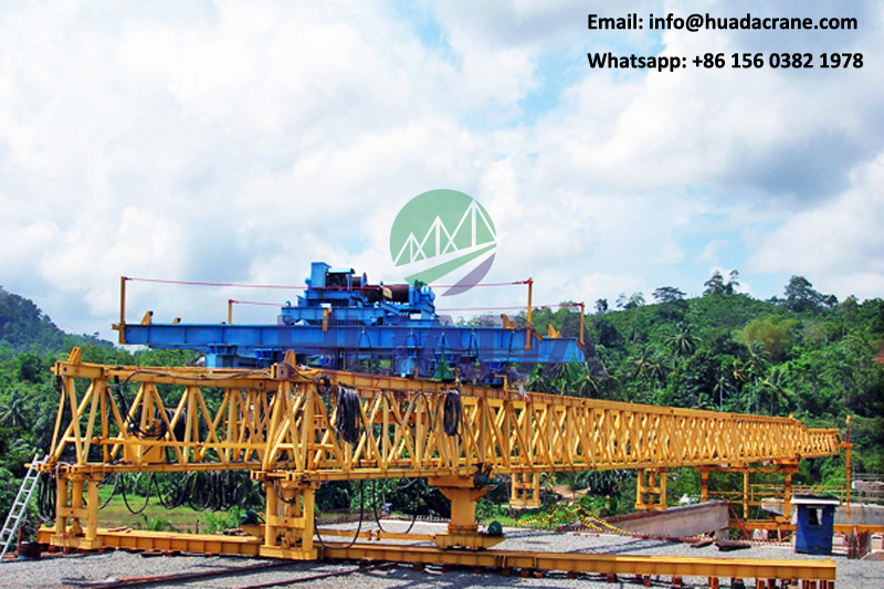 120ton MRT bridge u beam girder erection beam launcher machine