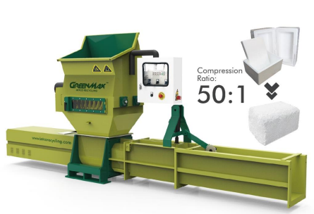 EPS recycling with GREENMAX APOLO series compactor