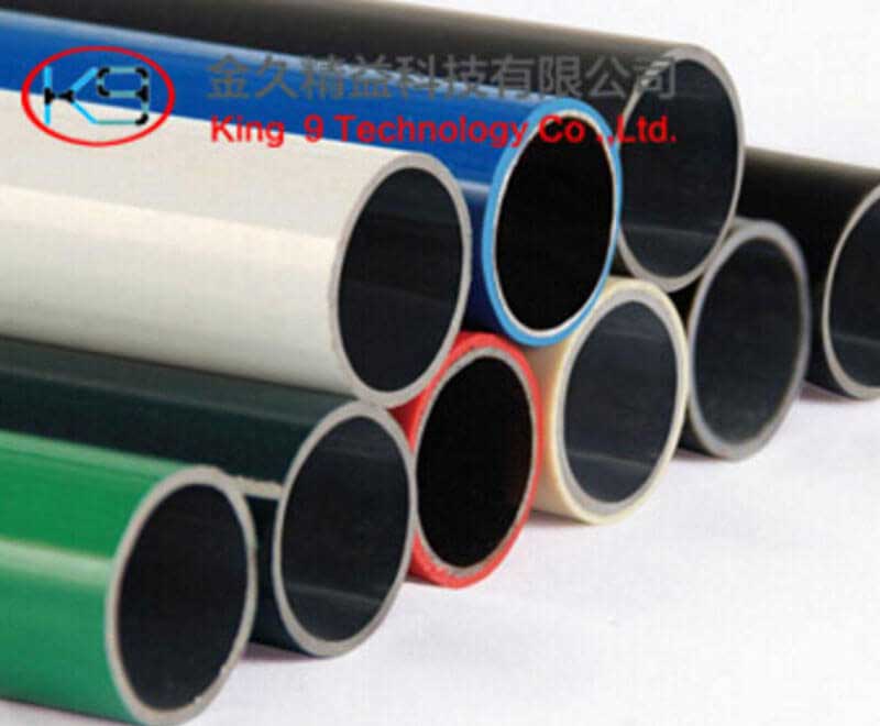 Lean Coated Tube for Lean Rack Systems