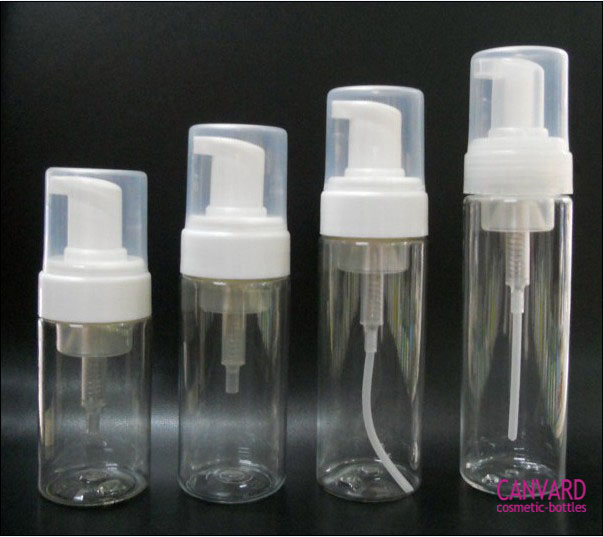 100g,120g,200g,250g Transparent foam pump bottles, foam dispenser bottles