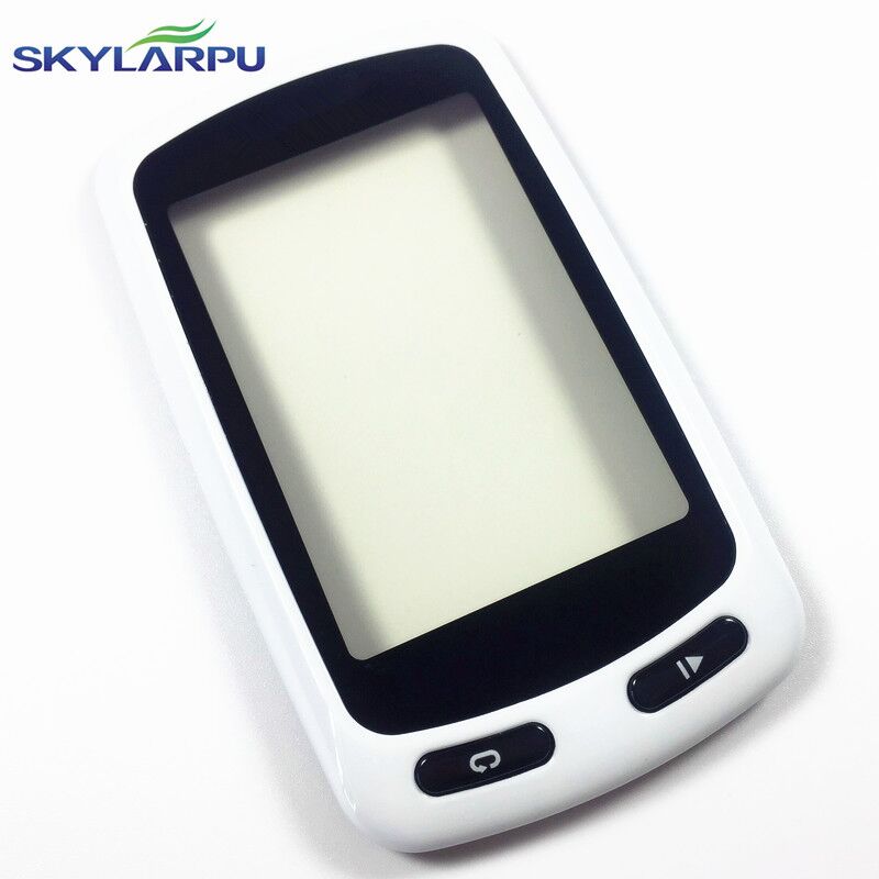 Capacitive Touchscreen for Garmin Edge 810 GPS Bike Computer Touch screen digitizer panel (with white frame)