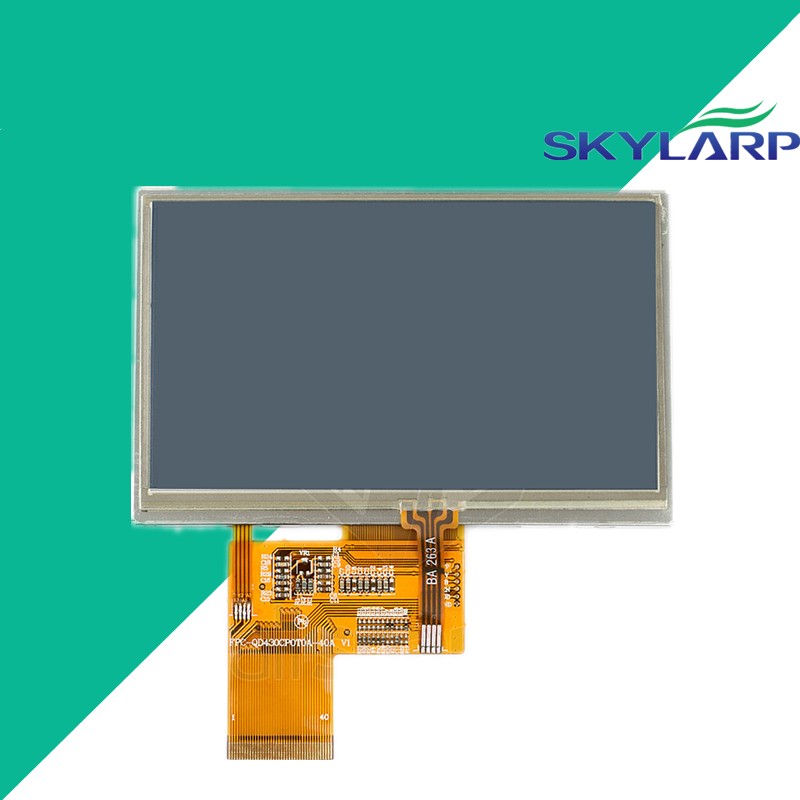 4.3inch 40 pin Touchscreen LCD for Navi N43, N43i BT Car Navigators GPS LCD display KD43G18-40NB LCD with touchscreen
