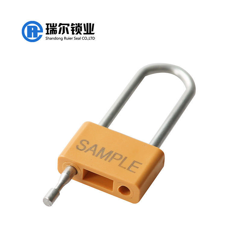one time use security plastic padlock seal for tamper evidence 