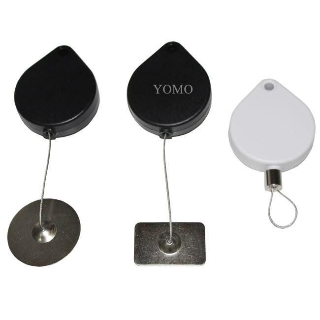 Heart-Shaped Anti theft Pull Box Recoiler with metal plate end