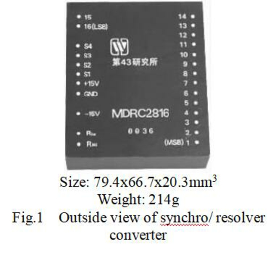 MDSC/MDRC28 Series Digital to Synchro/ Resolver Converters