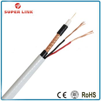 горячие продать CCTV RG59 + 2C coaxial cable   технические характеристики   coxial кабель 1. SPE изоляции с алюминиевой фольгой и Al/Al-Mg/TC оплетки 2. ПВХ-оболочка 3. OEM в порядке 4. CE & ROHS серт