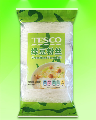 TESCO brand baked longkou vermicelli 200G(50GX4)OEM accept