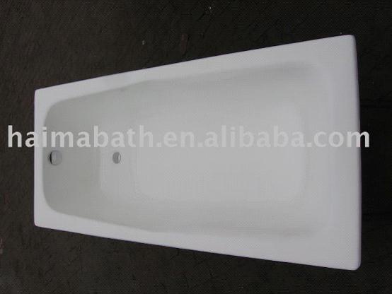 China drop-in cast iron enamel bathtub