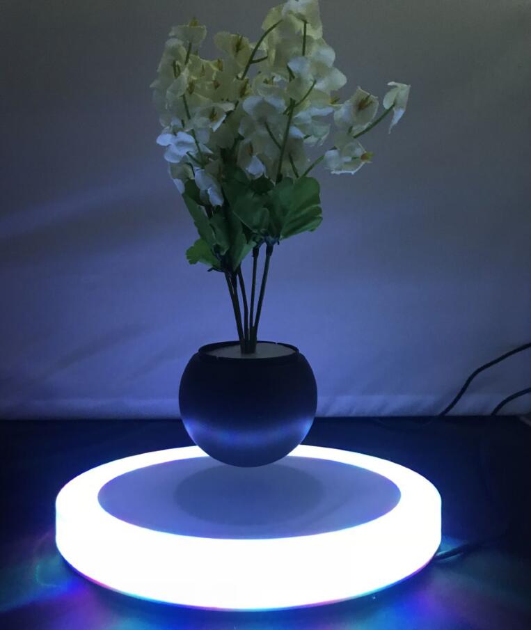Oval plastic base light air bonsai plant tree