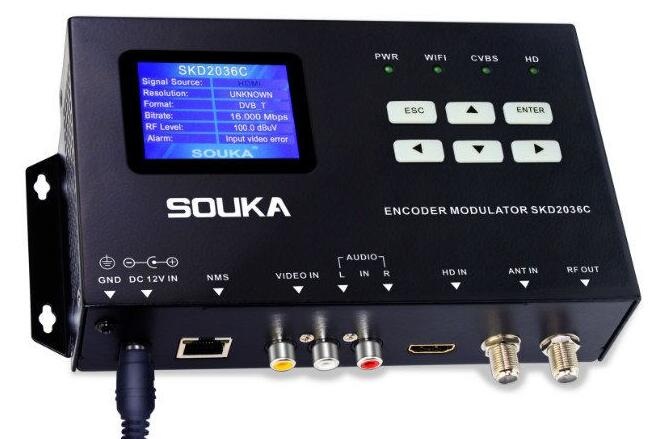 SOUKA SKD-2036C 1CH HDMI & CVBS 1RF выход Цифровой кодер-модулятор