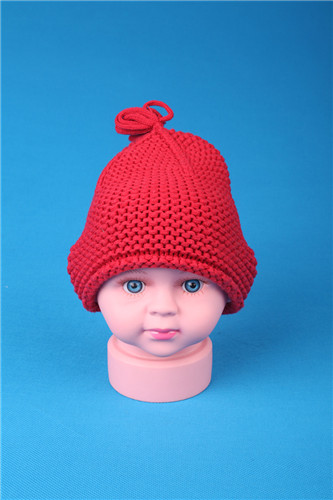 High quality fashion colorful custom kinted Baby jacquard thread hat