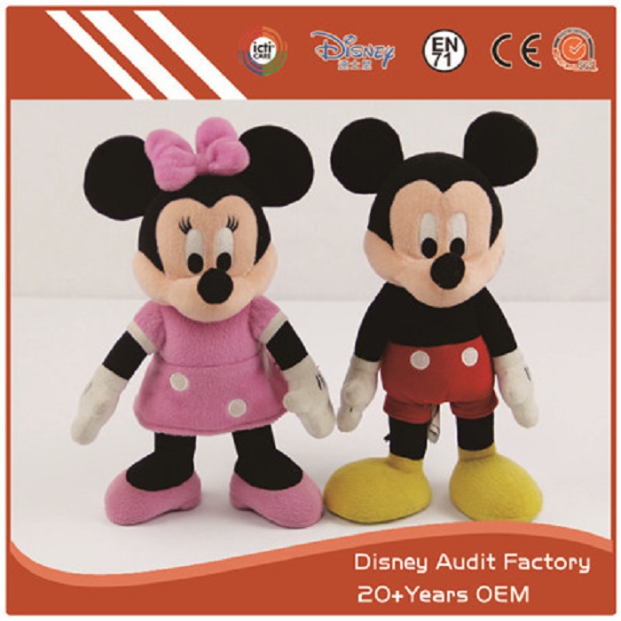 Mickey and Minnie Plush Dolls