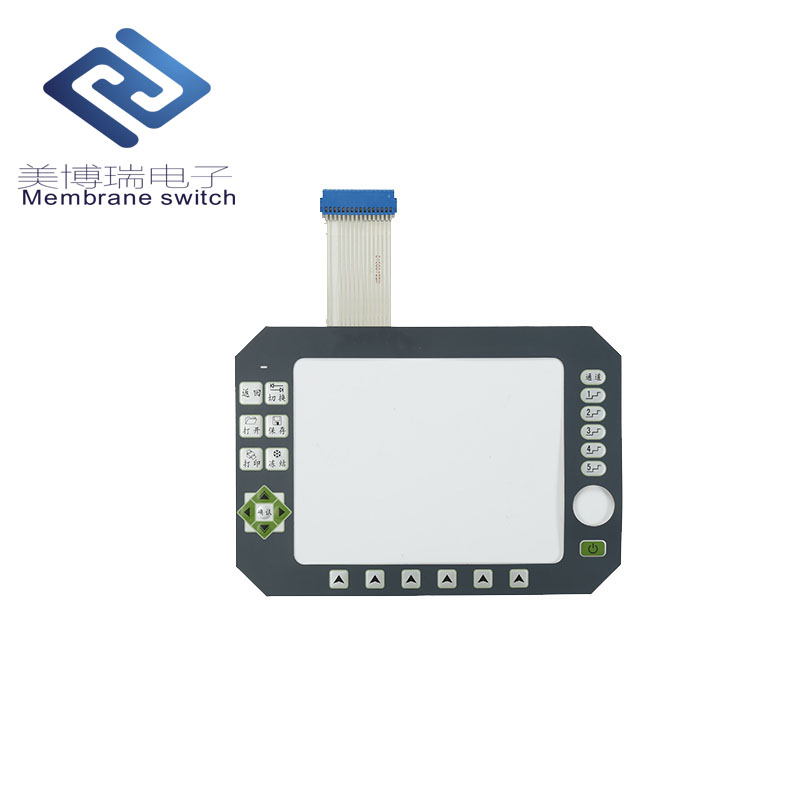 Custom Waterproof Membrane Switch Control Panel With Touch Screen
