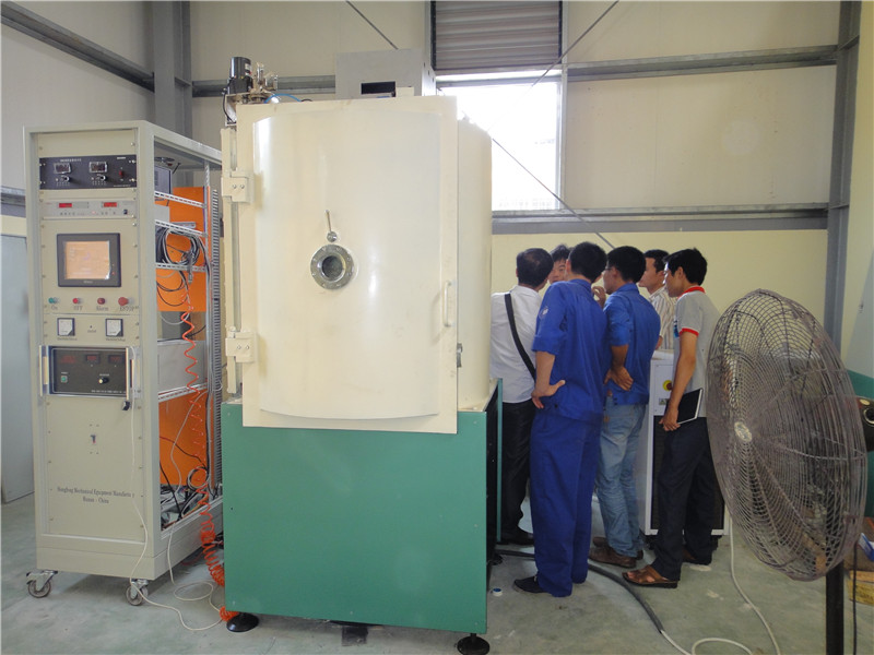 Medium frequency(MF) PVD vacuum magnetron sputtering machine