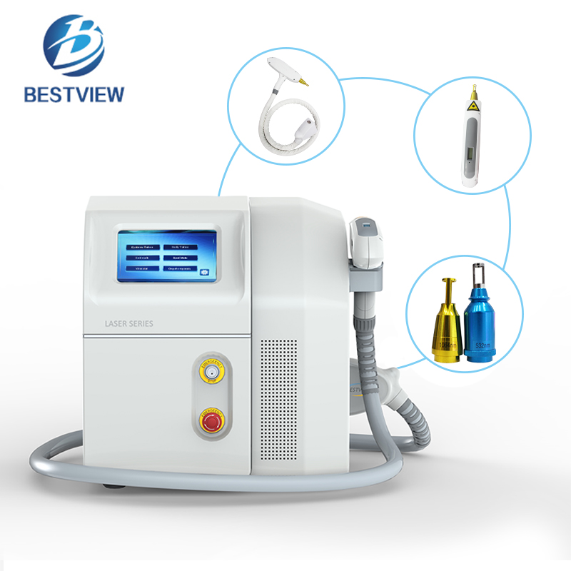 Best Professional Q-Switch Laser Tattoo Removal Machine for Sale