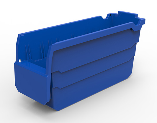 FDA standard plastic shelf bins for medicine organize