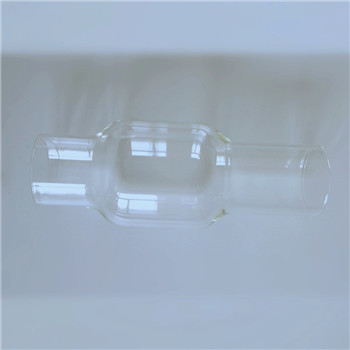 DK-104 Custom clear electronic glass shell element lamp Hitachi glass shell