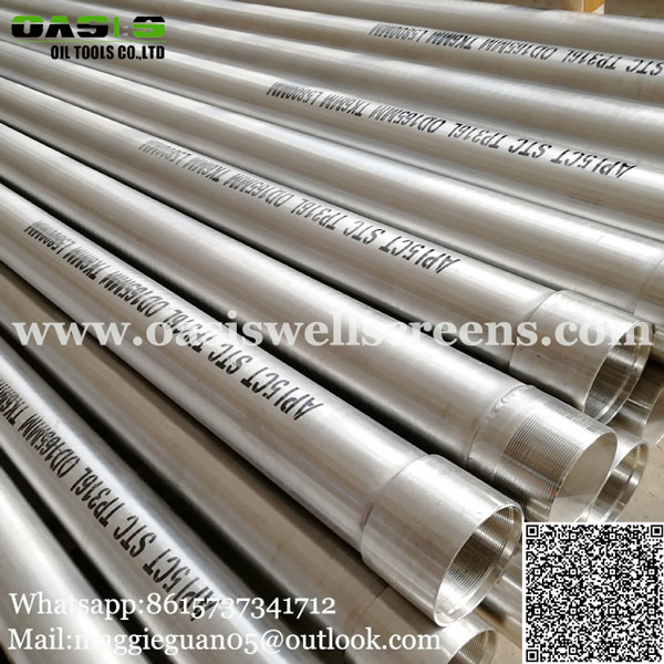 SS304 316 stainless steel seamless/welded casing pipe and oil well tube