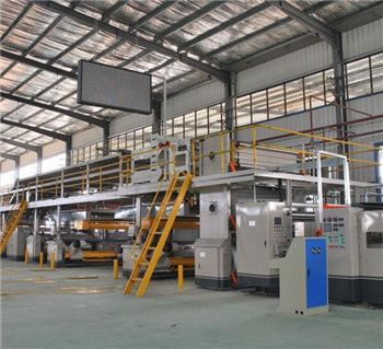 3/5/7 ply/layer corrugated paperboard/carton box production/making line