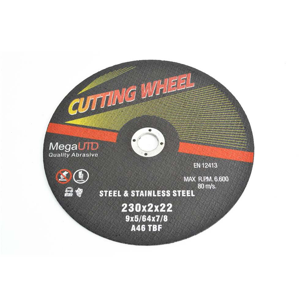 Flat Cutting Wheel for ferrous metal and stainless steel cutting