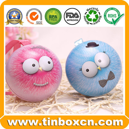 Customized Tin Ball for Festival Wedding Christmas Gift Packaging