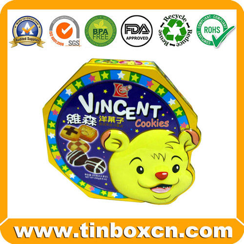 Cookies Tin for Gift Tin Packaging, Biscuit Tin Box