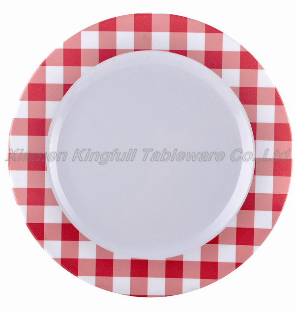 Melamine Plates Plastic Dinner Plates License Plate