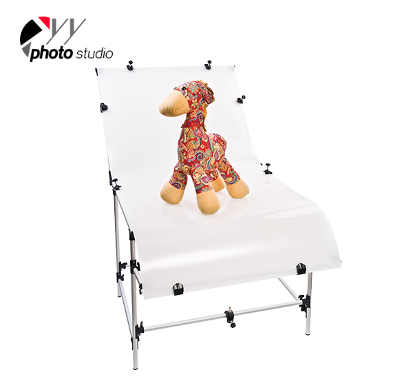 Portable Studio Shooting Table With Frame and Plexiglass Cover Included 100x200cm PST-1020