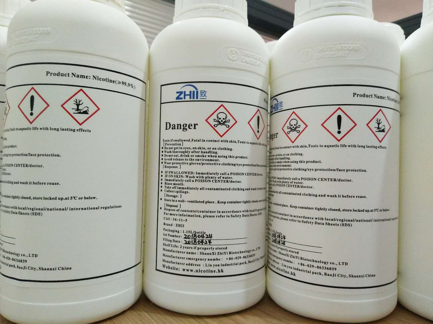 High Quality  E-Liquid Nicotine (1000mg/ml)