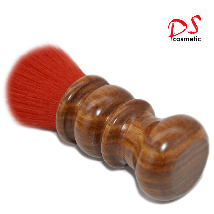 Long hair wooden handle 3tone synthetic hair men Shave Beard Brush shaving brush