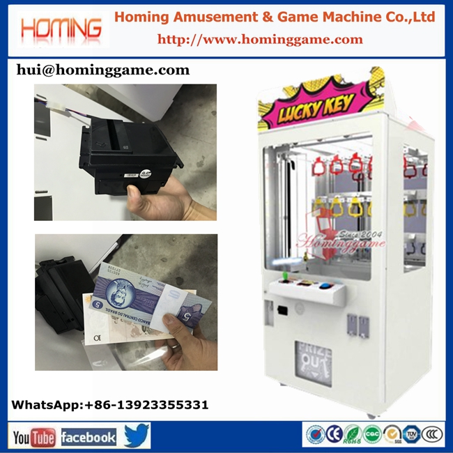2019 quente venda Brasil sorte chave mestra Arcade jogo máquina de Vending