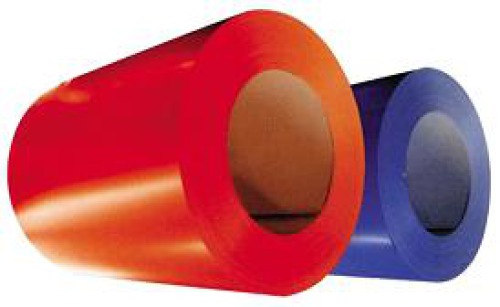 the zinced rolls with a polymeric covering 