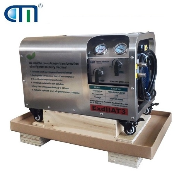 CMEP-OL Oil Less Explosion Proof Refrigerant Recovery Machine