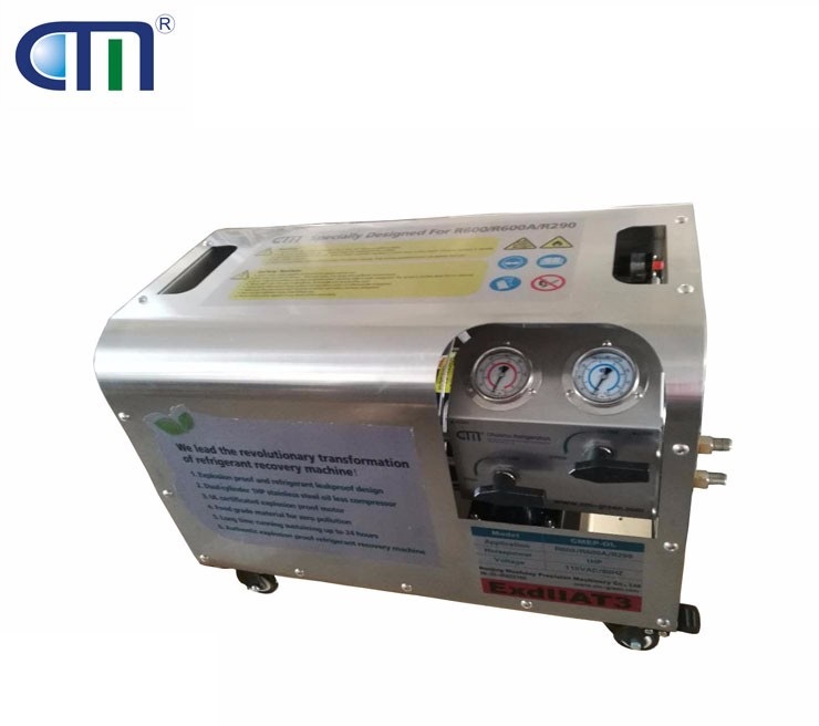 factory outlet CMEP-OL Oil Less Explosion Proof Refrigerant Recovery Machine