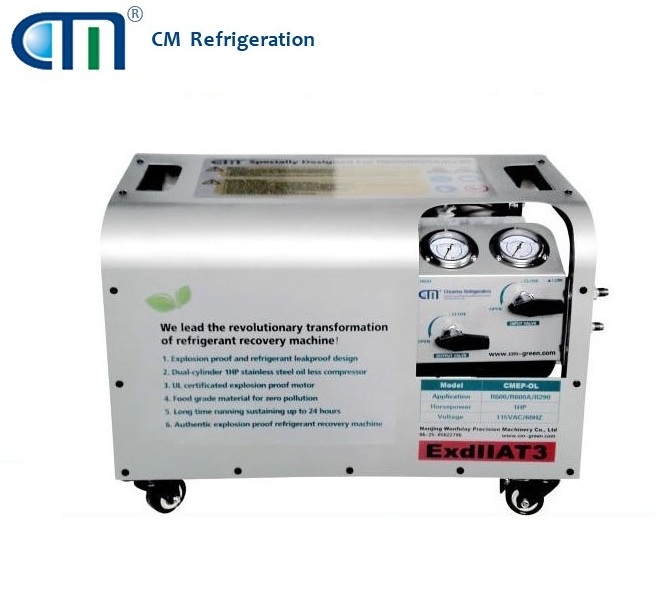 factory outlet Oil Less Explosion Proof Refrigerant Recovery Machine CMEP-OL
