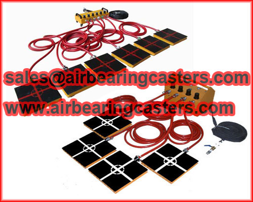Four air modules air casters for sale