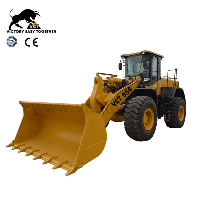 wheel loader 958 with Cummins engine and ZF 200 gearbox