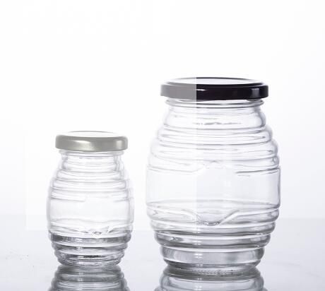 100ML and 500ML food grade glass honey jar