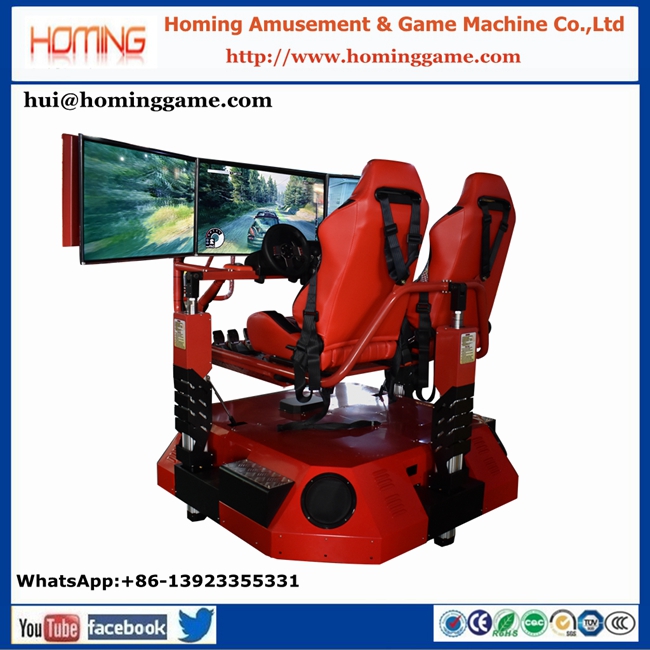 Hot Selling F1 Car Racing Driving Simulator 9d Vr Racing Car Simulator 360 Degree Rotate Simulator Games