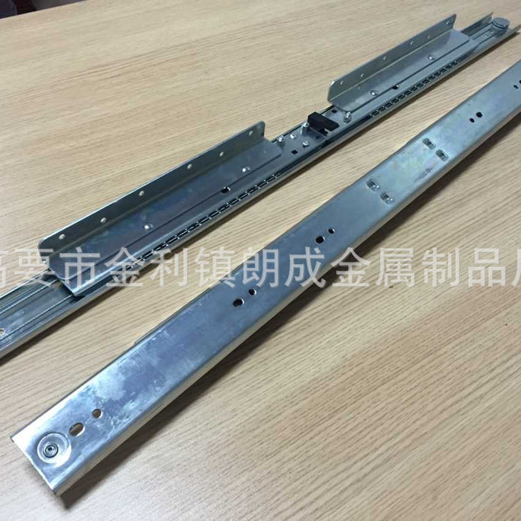 heavy duty synchronous ball bearing extension table slide mechanism