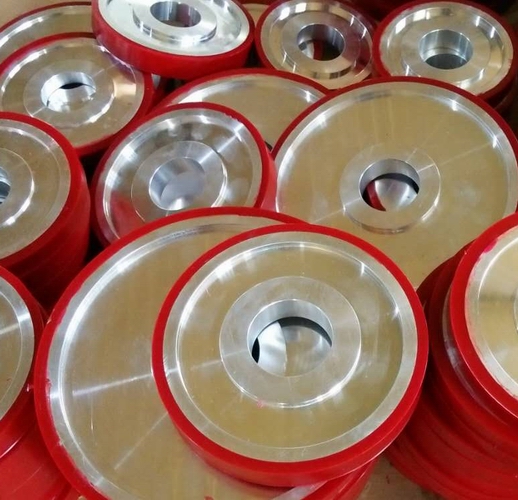 Polyurethane coated wheel