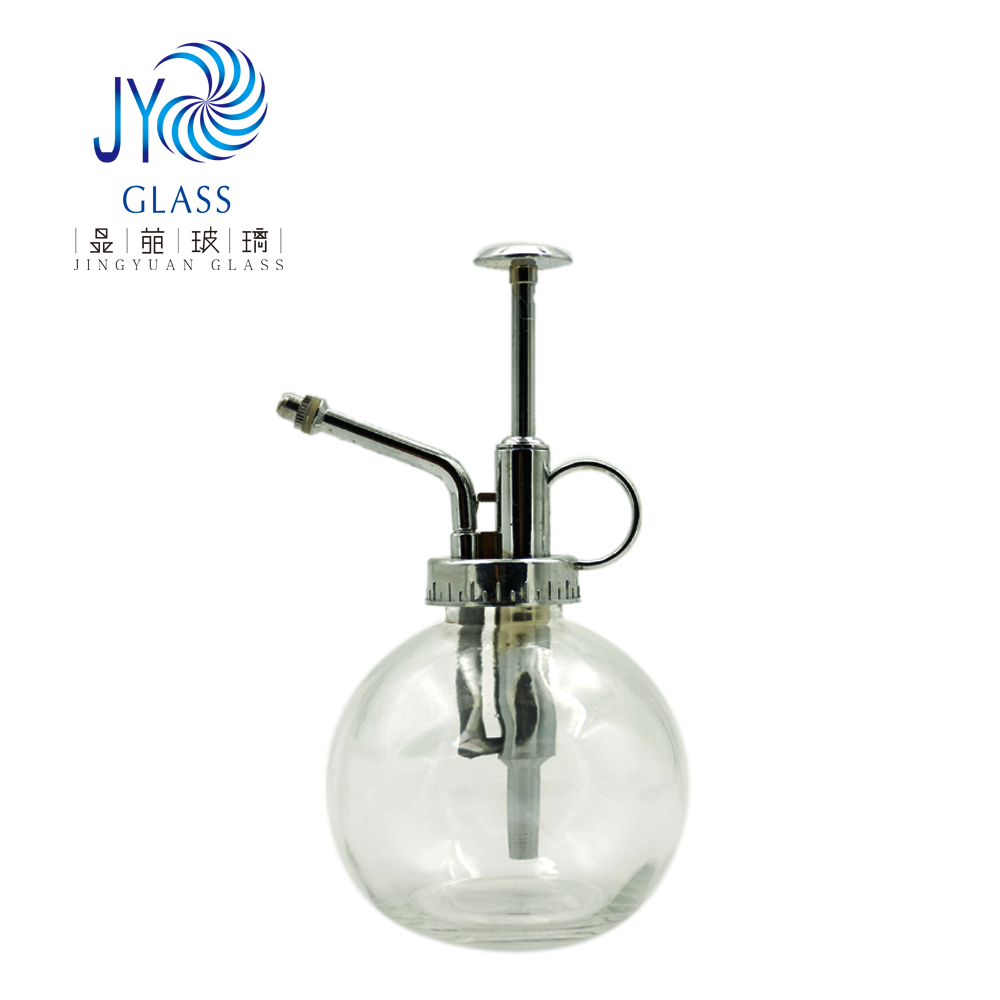 glass soap pump jar