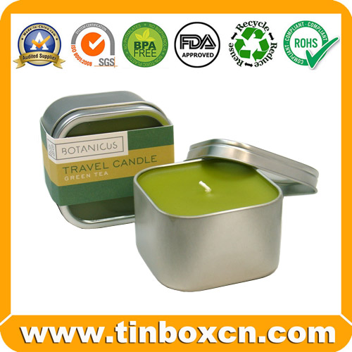 Metal Candle Tin Box