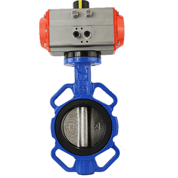 PNEUMATIC WAFER BUTTERFLY VALVES