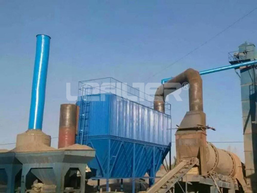 Air box pulse bag type dust collector