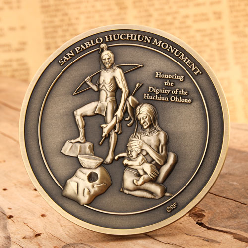 Ancients custom challenge coins