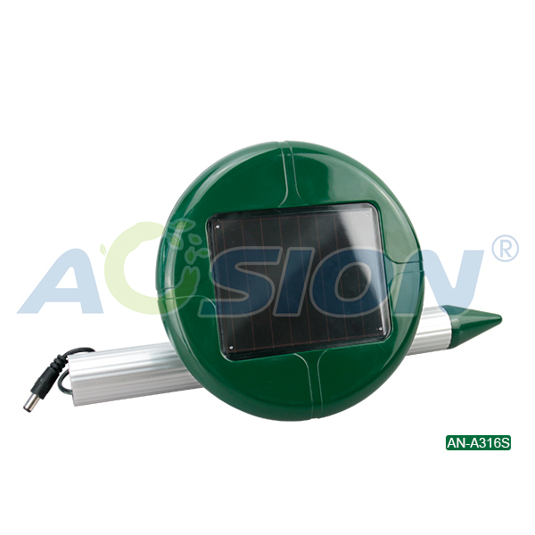 Aosion Solar Powered Sonic And Vibrating Snake Repeller AN-A316S