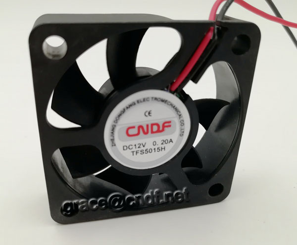 CNDF  50x50x15mm 24v DC fan 2016-2018 best selling dc brushless cooling fan 24VDC 0.14A 3.36W 6000rpm 16.56cfm